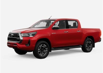 hilux srx red